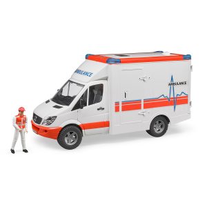 Bruder скорая помощь с фигуркой водителя MB Sprinter