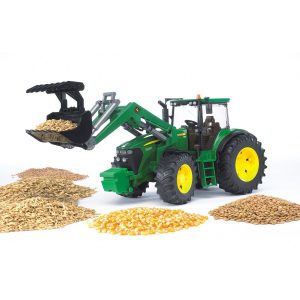 Bruder Трактор с погрузчиком John Deere 7930
