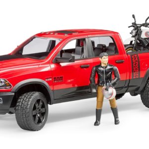Bruder Внедорожник Ram с мотоциклом Ducati