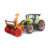 Bruder Трактор c цепями и снегоочистителем Claas Axion 950